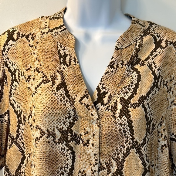 NWT H&M snake print tunic dress size XS - Picture 5 of 10